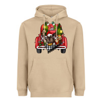 Mushroom christmas truck Heavyweight Hoodie - RanaPortraitStore