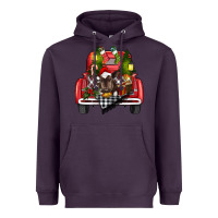 Christmas Truck Heavyweight Hoodie | Teevron