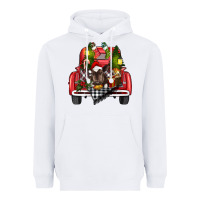 White christmas truck Heavyweight Hoodie - RanaPortraitStore