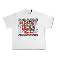Lunar Rock School Social Worker Urban Heavy Tee - CowhideDigitalArt