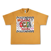 Peanut Butter School Social Worker Urban Heavy Tee - CowhideDigitalArt