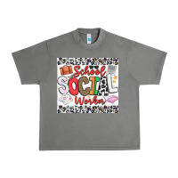 Tornado School Social Worker Urban Heavy Tee - CowhideDigitalArt