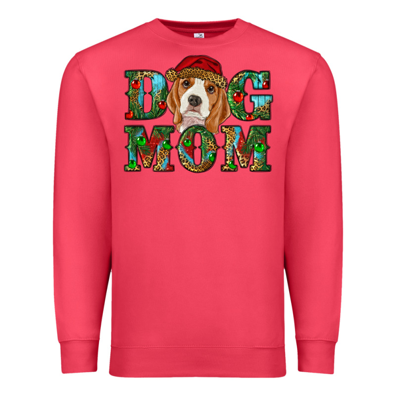 Christmas Dog Mom Beagle Premium Sweatshirt by RanaPortraitStore | Teevron