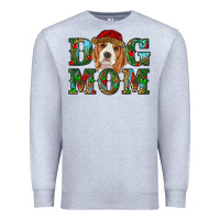 Heather Grey Christmas dog mom beagle Premium Sweatshirt - RanaPortraitStore