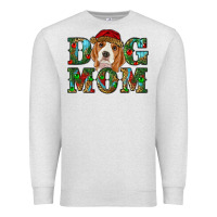 Oatmeal Heather Christmas dog mom beagle Premium Sweatshirt - RanaPortraitStore