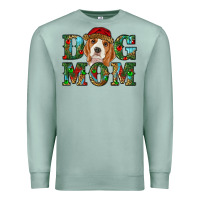 Seafoam Christmas dog mom beagle Premium Sweatshirt - RanaPortraitStore