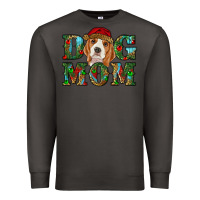 Smoke Christmas dog mom beagle Premium Sweatshirt - RanaPortraitStore