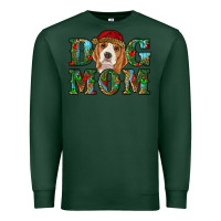 Sports Green Christmas dog mom beagle Premium Sweatshirt - RanaPortraitStore