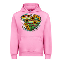 Fuchsia Pink South Carolina State Map Urban Hoodie - RanaPortraitStore