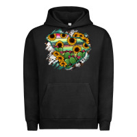 Pigment Black South Carolina State Map Urban Hoodie - RanaPortraitStore
