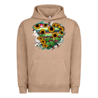Pigment Burro South Carolina State Map Urban Hoodie - RanaPortraitStore