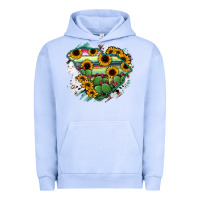 Pigment Grape Ice South Carolina State Map Urban Hoodie - RanaPortraitStore