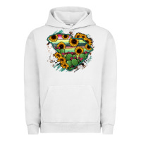 Pigment Lunar Rock South Carolina State Map Urban Hoodie - RanaPortraitStore