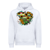 White South Carolina State Map Urban Hoodie - RanaPortraitStore