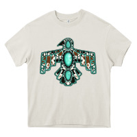 Cream Western Thunderbird Heavy Core Tee - Jasminsmagicworld
