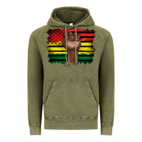 Vintage Olive june juneteenth Vintage Hoodie - Artiststas
