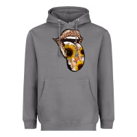 Storm Leopard Sunflower Tongue Heavyweight Hoodie - Jasminsmagicworld