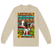 Mushroom Welcome Cute Baby Calf Long Sleeve Tee - LillyAllenDesigns