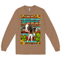 Toasted Coconut Welcome Cute Baby Calf Long Sleeve Tee - LillyAllenDesigns