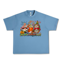 Pebble Blue Hallothanksmas Gnome Coffee Cups Urban Heavy Tee - CowhideDigitalArt