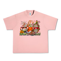 Salmon Hallothanksmas Gnome Coffee Cups Urban Heavy Tee - CowhideDigitalArt