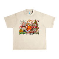Sandshell Hallothanksmas Gnome Coffee Cups Urban Heavy Tee - CowhideDigitalArt