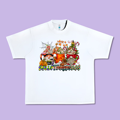 Hallothanksmas Gnome Coffee Cups Urban Heavy Tee Designed By Cowhidedigitalart