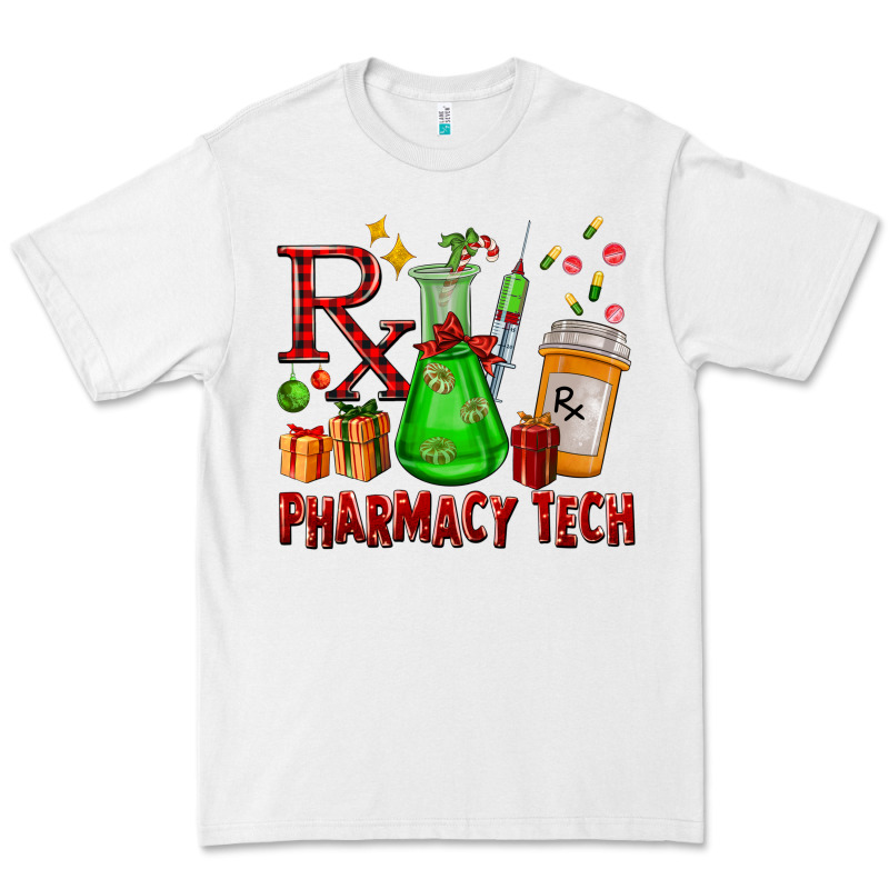 Pharmacy Tech Christmas Premium Tee by FaDigitalArtStudio | Teevron