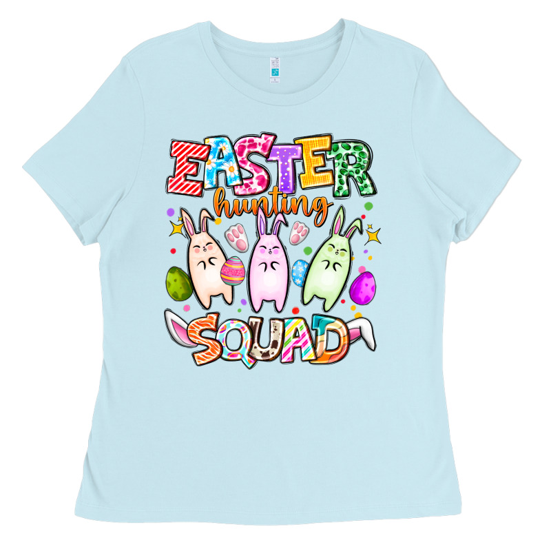 Easter Hunting Squad Ladies Tee by CowhideDigitalArt | Teevron