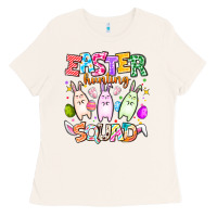 Bone Easter Hunting Squad Ladies Tee - CowhideDigitalArt