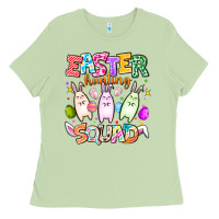 Matcha Easter Hunting Squad Ladies Tee - CowhideDigitalArt