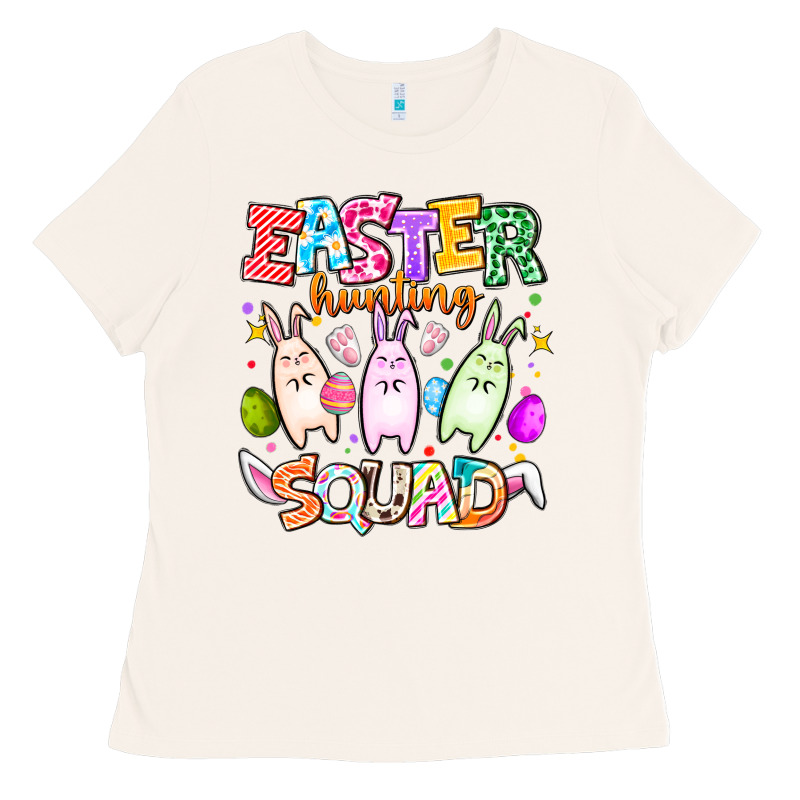 Easter Hunting Squad Ladies Tee by CowhideDigitalArt | Teevron