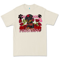 Bone my dog is my valentine valentine's day Premium Tee - FaDigitalArtStudio