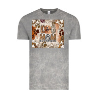 Cloud Rock Dog Mom Vintage Tee - CowhideDigitalArt