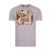 Vintage Zinc Dog Mom Vintage Tee - CowhideDigitalArt
