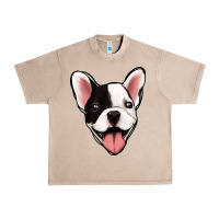 French Oak French Bulldog Urban Heavy Tee - Jasminsmagicworld