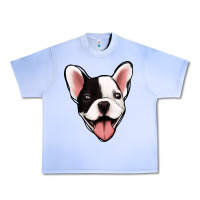 Grape Ice French Bulldog Urban Heavy Tee - Jasminsmagicworld