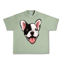 Oil Green French Bulldog Urban Heavy Tee - Jasminsmagicworld
