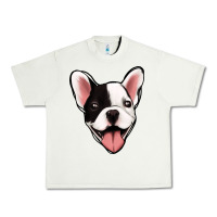 Pistachio French Bulldog Urban Heavy Tee - Jasminsmagicworld