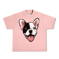 Salmon French Bulldog Urban Heavy Tee - Jasminsmagicworld