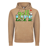 Vintage Coffee golf life Vintage Hoodie - Artiststas