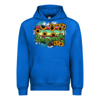 Cobalt south Dakota State Map Urban Hoodie - RanaPortraitStore