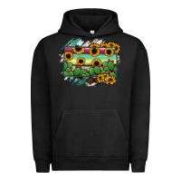 Pigment Black south Dakota State Map Urban Hoodie - RanaPortraitStore