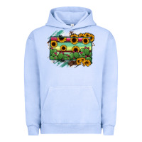 Pigment Grape Ice south Dakota State Map Urban Hoodie - RanaPortraitStore