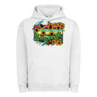 Pigment Lunar Rock south Dakota State Map Urban Hoodie - RanaPortraitStore