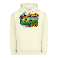Pigment Pistachio south Dakota State Map Urban Hoodie - RanaPortraitStore