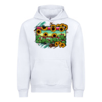 White south Dakota State Map Urban Hoodie - RanaPortraitStore