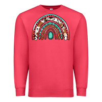 Cardinal Western Rainbow Premium Sweatshirt - Jasminsmagicworld