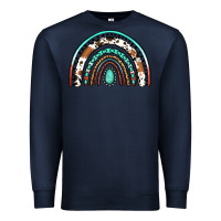 Navy Western Rainbow Premium Sweatshirt - Jasminsmagicworld