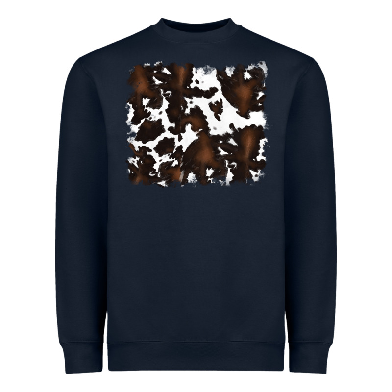 Cowhide Heavyweight Sweatshirt by RanaPortraitStore | Teevron